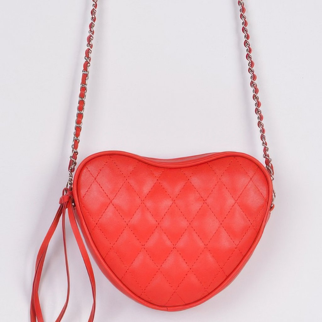 Quilted Heart Clutch